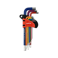 Long hex key set 1.5-10mm 9pcs - YT-05631