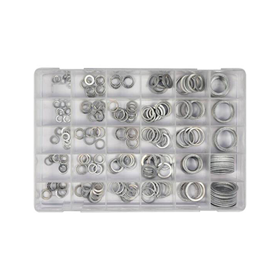 300 pcs aluminium sealing rings assortment