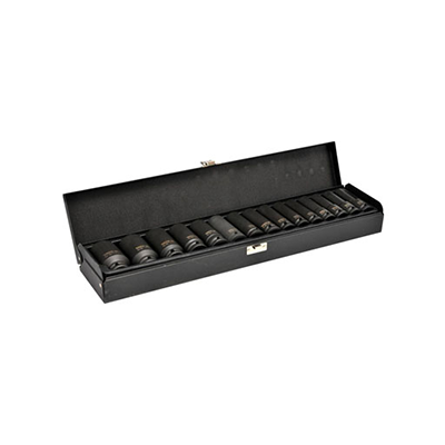 Long Impact Sockets Set - 1/2 inch, 15pcs | UniGlobe Tools – Uniglobe Tools