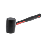 Rubber hammer with fiberglass handle 440g