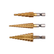Step Drill Set 3 pcs