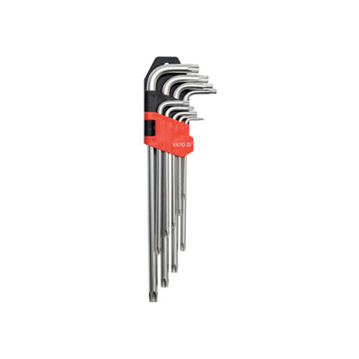 Torx hex keys long 9 pcs