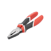 Combination pliers, crv, 200 mm, tri-colored handles