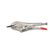 Wide jaw locking pliers