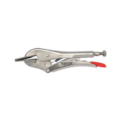 Wide jaw locking pliers
