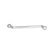 Angled ring spanner with polished head