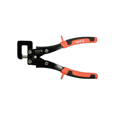 Pliers for joining profiles