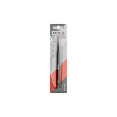 Straight antistatic tweezers 140 mm coated