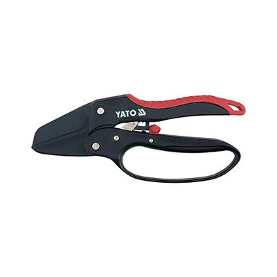 Ratchet anvil pruning shears