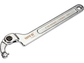 FLEXIBLE HOOK PIN WRENCH 15-35 MM - YT-01675