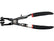 HOSE CLAMP BENT PLIERS -  YT-0651