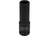 HEXAGONAL DEEP IMPACT SOCKET 1/2'' 13 MM - YT-1033
