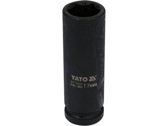 HEXAGONAL DEEP IMPACT SOCKET 1/2'' 17 MM - YT-1037