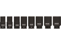 Hexagonal Deep Impact Socket Set 3/4" 8Pcs