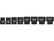 Hexagonal Impact Socket Set 3/4" Drive 22–41mm – 8pcs