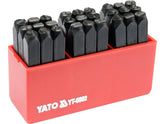 LETTER STAMP 6 MM, 27 PCS -YT-6862