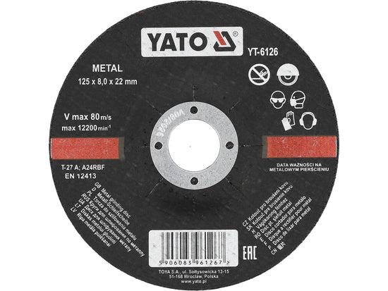 METAL GRINDING DISC -YT-6126