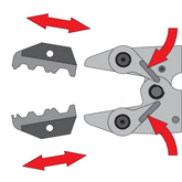 Quick Interchangeable Ratchet Crimper Set 6PCS