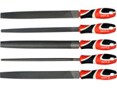 STEEL FILE SET 250 MM, 5 PCS - YT-6238