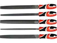 STEEL FILE SET 250 MM, 5 PCS - YT-6238