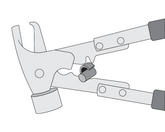WHEEL BALANCE PLIERS - YT-0643