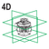 4D Green Laser, Tripod And Accessories