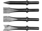 4PCS ROUND SHANK CHISEL SET - YT-09901
