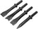 4PCS ROUND SHANK CHISEL SET - YT-09901