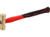 BRASS HAMMER WITH FIBERGLASS HANDLE 250G - YT-45290