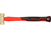 BRASS HAMMER WITH FIBERGLASS HANDLE 300G - YT-45291