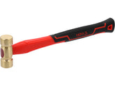 BRASS HAMMER WITH FIBERGLASS HANDLE 300G - YT-45291