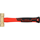 BRASS HAMMER WITH FIBERGLASS HANDLE 1000G - YT-45294