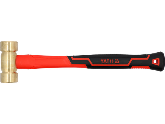 BRASS HAMMER WITH FIBERGLASS HANDLE 1000G - YT-45294