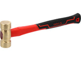 BRASS HAMMER WITH FIBERGLASS HANDLE 1000G - YT-45294
