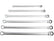 Extra long double ring ratchet wrench 8–19 MM 6PCS