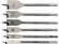 FLAT WOOD DRILL BIT SET - YT-3258