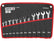 Flexible Ratchet Combination Wrench Set 12pcs