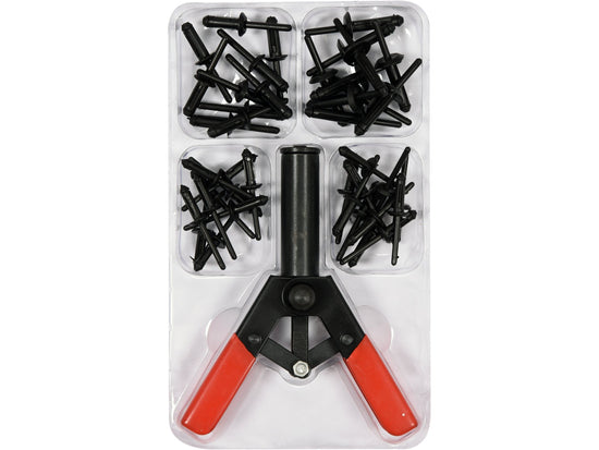 PLASTIC RIVET KIT 41PCS - YT-35970
