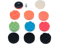 Polishing Pad Kit 80mm M10 – 12pcs