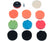 Polishing Pad Kit 80mm M10 – 12pcs