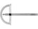 PROTRACTOR 150 * 200 MM -YT-72141