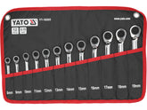 RATCHET COMBINATION WRENCH SET 12PCS - YT-16505