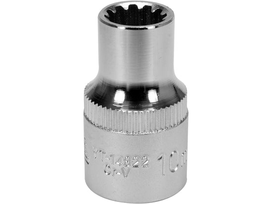 SOCKET SPLINE 1/2" *10MM*38MM - YT-14822