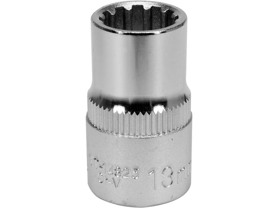 SOCKET SPLINE 1/2" *13MM*38MM - YT-14825