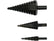 Step Drill Set 3pcs