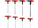 T-HANDLE HEX KEY SET 8PCS - YT-05583